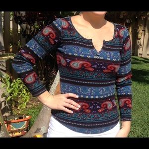 Lucky Brand light Weight thermal tee